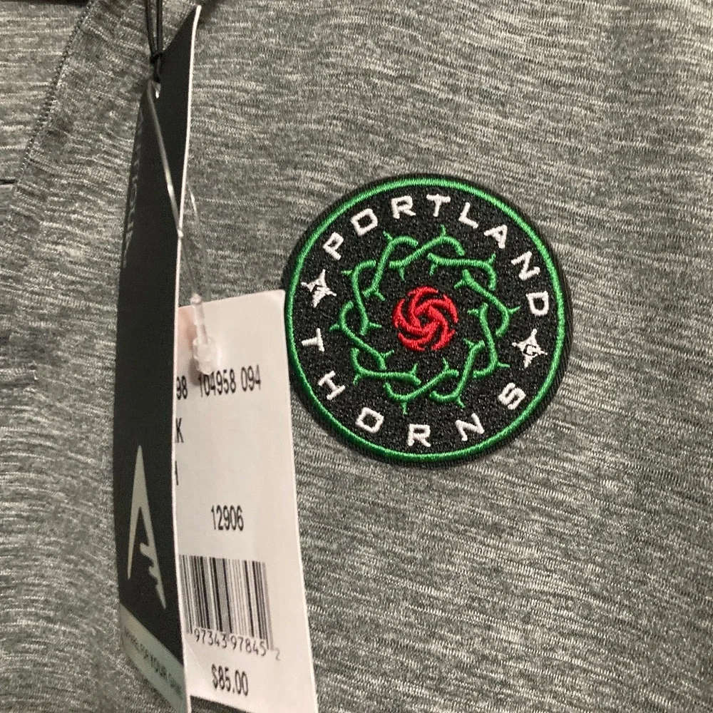 Portland Thorns 1/4 zip - Picture 2 of 5